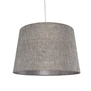 Inlight Ponte Blue Metallic effect Contemporary Light shade (D)40cm