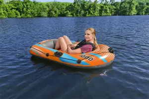 Bestway Inflatable Kondor Elite 1000 Hydro Force Dinghy Rubber Boat Raft for Water Adventures