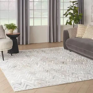 Multi Abstract Modern Rug Easy to clean Living Room and Bedroom-160cm X 221cm