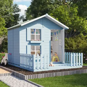 BillyOh Peardrop Extra Playhouse with Platform & Bunk - 6 x 7