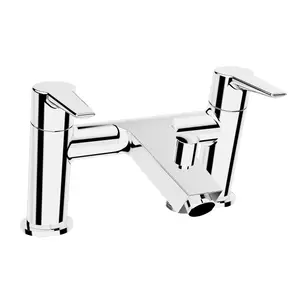 VitrA Solid S Chrome effect 2 Tap Hole Filler Tap