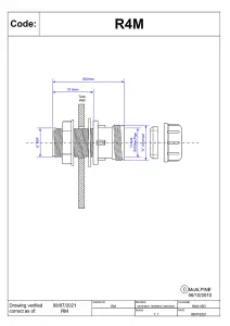 McAlpine R4M 19/23mm Universal Multifit Straight Tank Connector