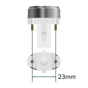 GE Lighting CFL PLS 9W 2-Pin Biax S Daylight Frosted