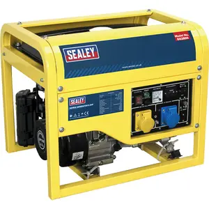 2800W Heavy Duty Petrol Generator - 4-Stroke 6.5hp Engine - 10 Hour Run Time