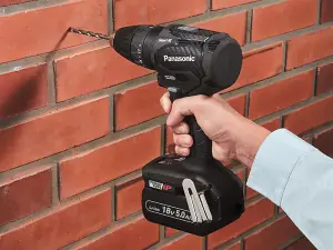 Panasonic Smart Brushless Combi Drill Driver 18V 2 x 5.0Ah Li-ion PAN79A3LJ