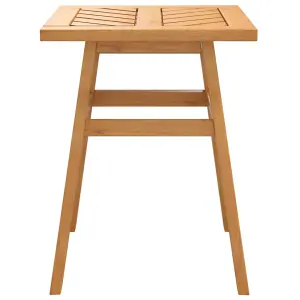 Berkfield Side Table 45x45x60 cm Solid Wood Acacia