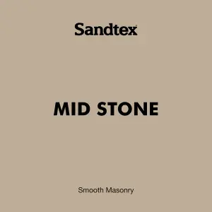 Sandtex Ultra smooth Mid stone Masonry paint, 5L