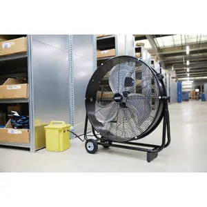 Draper  110V Drum Fan, 24"/610mm, 125W 03365