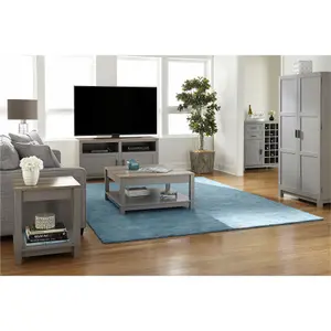 Carver TV-Stand with Storage Grey