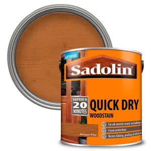 Sadolin Quick Dry Woodstain - Antique Pine - 2.5L