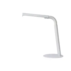 Lucide Gilly Modern Desk Lamp - LED - 1x3W 2700K - White