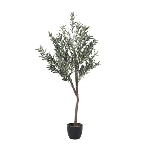 155cm H Artificial Olive Tree Decorative Plant in Planter Suitable for Office Living Room