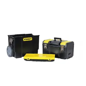 Stanley 1-70-326 Mobile Work Centre Toolbox Chest 3 In 1 STA170326 Wheeled