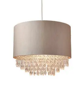 Waverly Beaded Droplet Chandelier Pendant Ceiling Shade