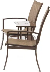 Suntime Havana Garden Duo Seat with Table in Bronze