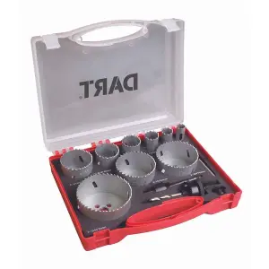 DART 13 Piece Bi-Metal Holesaw Kit