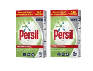 Persil Professional Detergent Washing Bio Powder 8.4kg 140 Wash (Pack of 2)