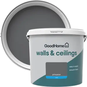 GoodHome Walls & ceilings Princeton Matt Emulsion paint, 5L