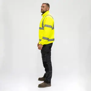 Timco - Hi-Visibility Fleece Jacket - Yellow (Size X Large - 1 Each)