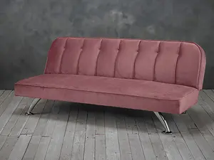 Brighton Click Clack Sofa Bed Pink