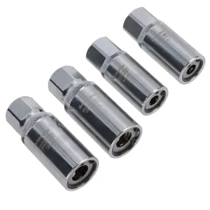 Stud Extractor Roller Remover Bolt Removal Socket 4pcs Metric or Imperial