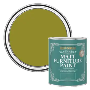 Rust-Oleum Pickled Olive Matt Furniture Paint 750ml