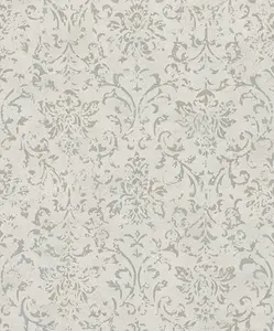 Galerie The New Design Book Metallic Beige Ornamental Mottled Damask Wallpaper Roll