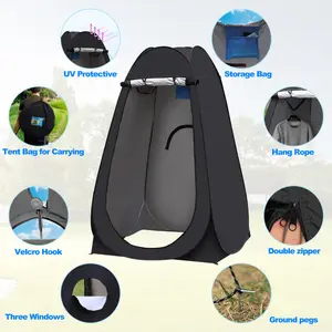 Annaira 1 Person Tent Black