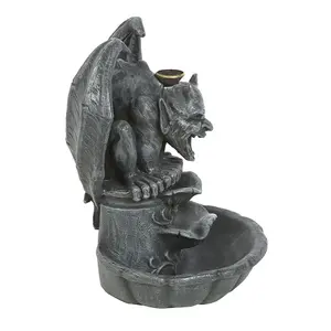 Something Different Gargoyle Backflow Incense Burner Grey (One Size)