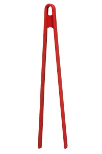 Maison by Premier Zing Red Silicone Tongs