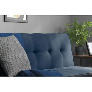 Birlea Aurora Sofa Bed Midnight Blue Velvet