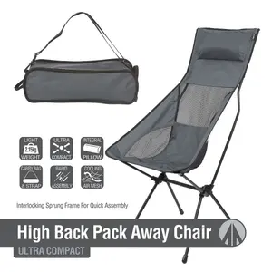 Pack Away Outdoor Chair (Gray)