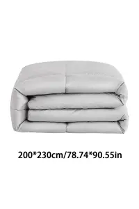 230x200cm Thickened Warm Lightweight Down Quilt Core for The Whole Bed (without Quilt Cover)