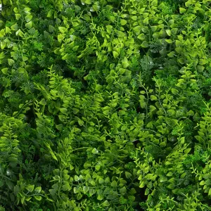 Blooming Artificial - 50cm / 1.75ft Green Artificial Fern Foliage Mat Multi-Pack