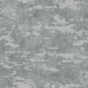 GoodHome Sodal Grey Metallic effect Textured Wallpaper