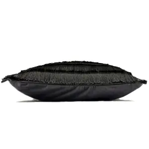 furn. Flicker Fringed Feather Filled Cushion