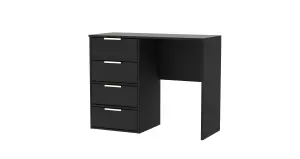 Madrid 4 Drawer Vanity in Black Ash (Ready Assembled)