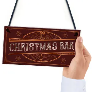 Christmas Decoration For Bar Home Bar Pub Sign Home Decor Family Christmas Gift