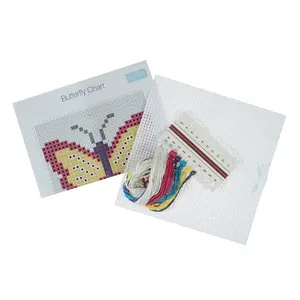 XSTITCH BUTTERFLY - Counted Cross Stitch Kit: Butterfly - Trimits