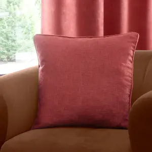 Strata Luxe Terracotta Velvet Filled Cushion