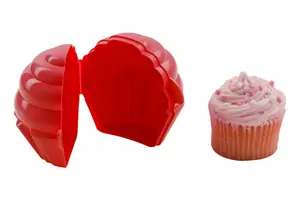 Essentials by Premier Red PP Cupcake Keeper