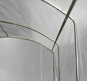 4m x 3.5m + Ground Anchor Kit (13' x 11.5' approx) Pro Max White Poly Tunnel