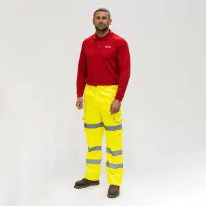 Timco - Hi-Visibility Executive Trousers - Yellow (Size XXX Large - 1 Each)