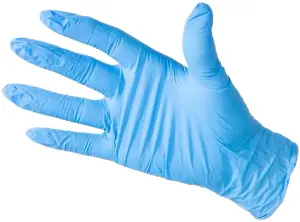 Comfit Large Blue Nitrile Disposable Gloves 100 pack