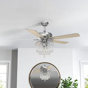 Shara 132cm Ceiling Fan with Light Kit