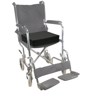 Foam Wheelchair Comfort Cushion - High Density Foam with Memory Foam Topper