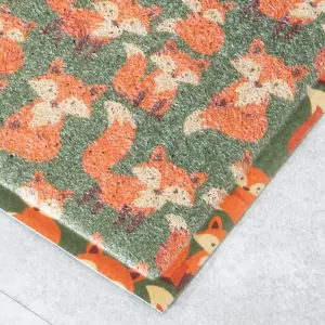 Fox Pattern Doormat (70 x 40cm)