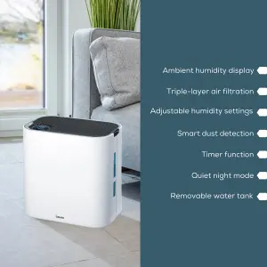 Beurer 2-in- Air Purifier and Humidifier LR330