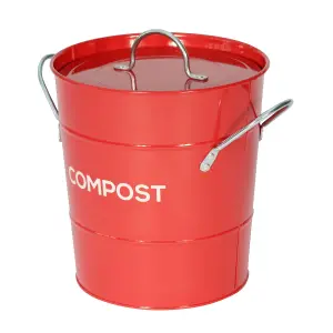 Caddy Company Compost Pail - Red