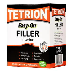 Tetrion Inetrior Surface Filler Wood Stone Konkrete Briks Metal 1.5kg x6